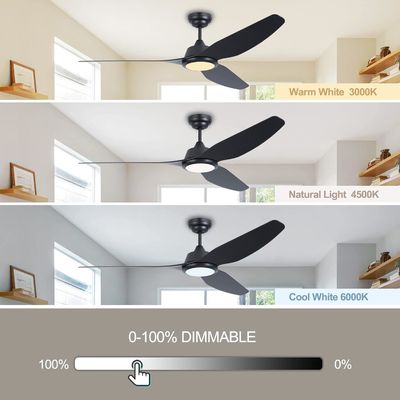 56 Slimme plafondventilator met Alexa/Google Home Control