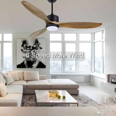 Moderne 52 inch ventilator met licht voor 12 ft * 12 ft tot 17 ft * 17 ft kamer