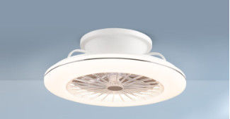 3 versnellingen Smart Wit Zwart Goud ABS Plafondventilator met verlichting