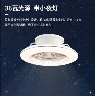 3 versnellingen Smart Wit Zwart Goud ABS Plafondventilator met verlichting