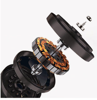 3 versnellingen Smart Wit Zwart Goud ABS Plafondventilator met verlichting