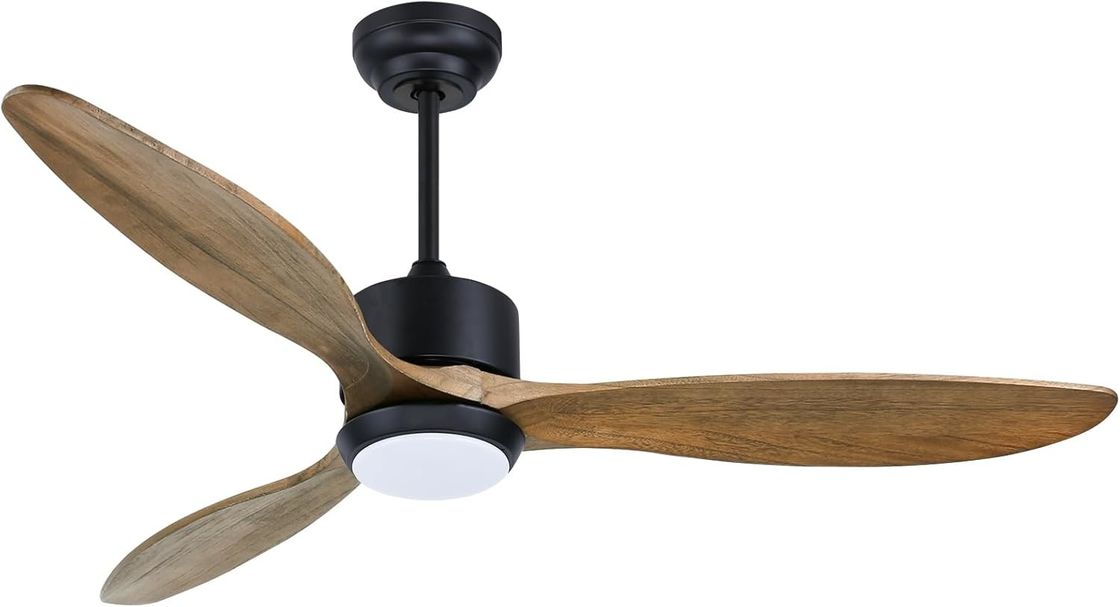 Moderne 52 inch ventilator met licht voor 12 ft * 12 ft tot 17 ft * 17 ft kamer